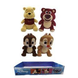 DISNEY - Classic - Display de 12 Peluches 17cm - 4 Modèles