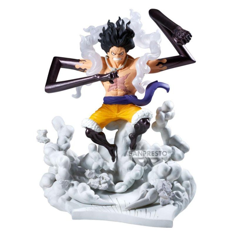ONE PIECE - Monkey D. Luffy Gear 4 - Figurine Senkozekkei 15cm