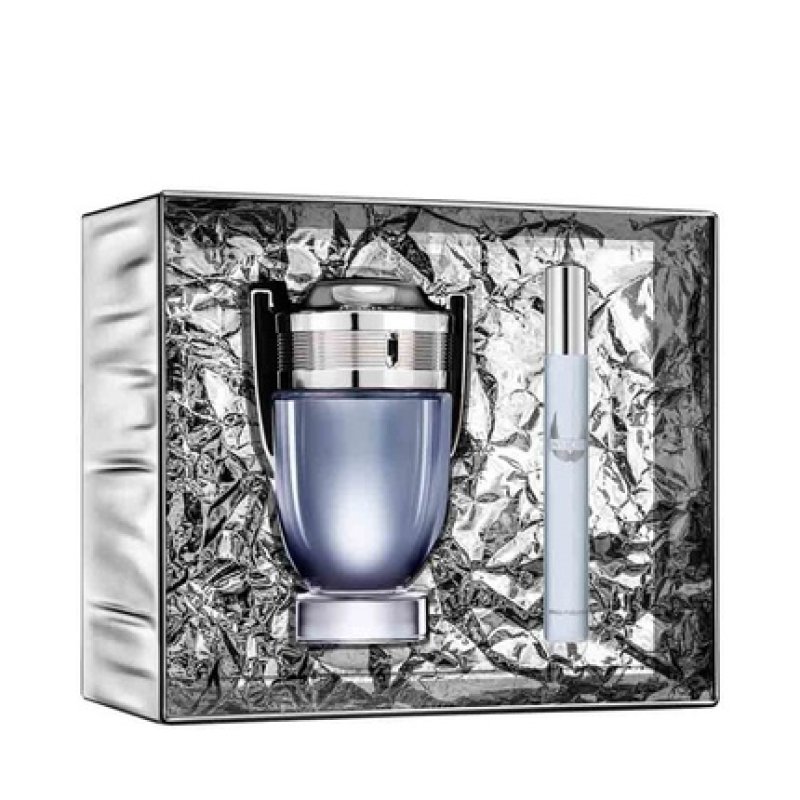 Paco Rabanne Invictus Eau De Toilette Set 100ml Miniature 10ml