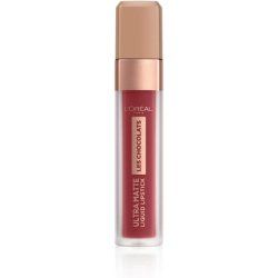 L'Oreal Paris Les Chocolats Ultra Matte Liquid Lipstick 864 Tasty Ruby 856 70% Yum