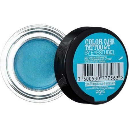 Maybelline Colour Tattoo 24 Hour Eye Shadow Turquoise Forever Number 20