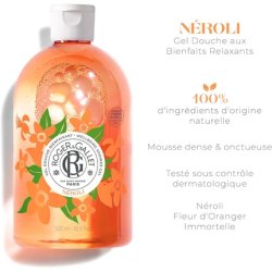 Roger&Gallet Beneficial Neroli Shower Gel 500ml with Neroli Flower Extract