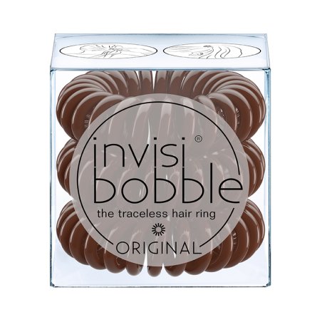 invisibobble Pretzel brown accessoire pour cheveux Support de queue de cheval 3 pièce(s)