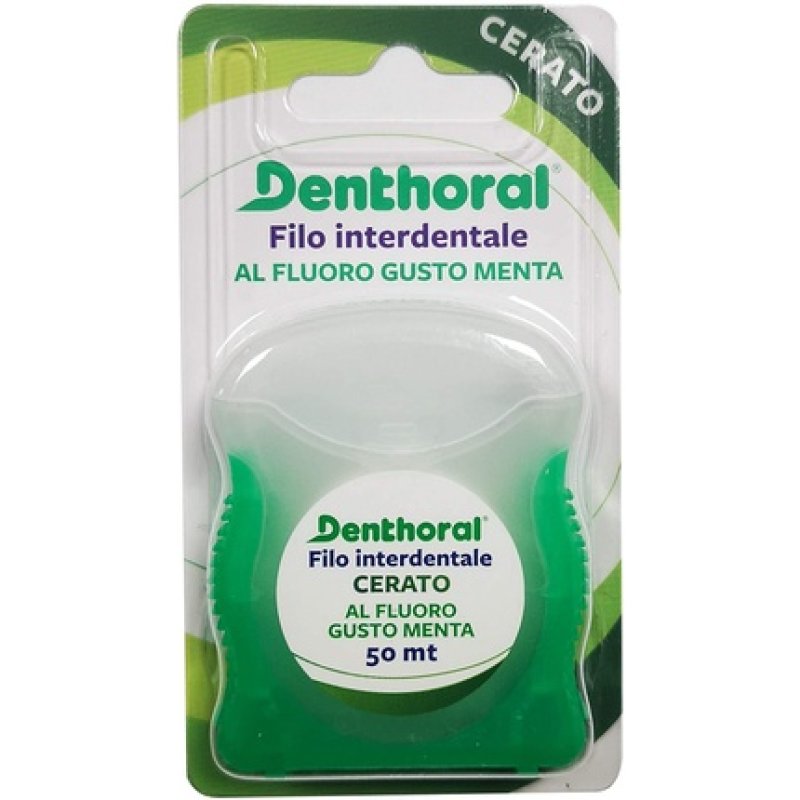 Denthoral Waxed Dental Floss 50m