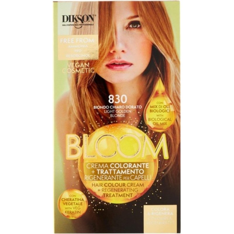 Dikson Bloom Color Cream 830 Light Golden Blonde