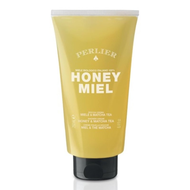 Perlier Honey Miel Shower Cream with Honey and Matcha Tea 250ml