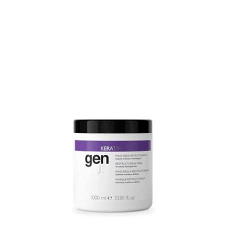 Gen Us Keratin Restructuring Mask for Treated and Damaged Hair 1000ml