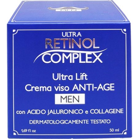 Retinol Complex Anti-Aging Face Cream for Men with Hyaluronic Acid