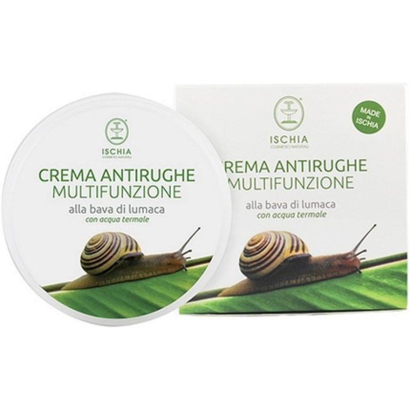 Ischia Natural Cosmetics Multifunction Anti-Wrinkle Snail Cream 100ml