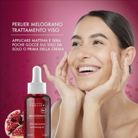 Perlier Pomegranate Oil Regenerating Face Formula with 99% Natural Ingredients 50ml