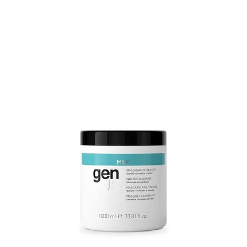 Genus Milk Nourishing Hair Mask with Proteins for Treated Hair Deep Hydration