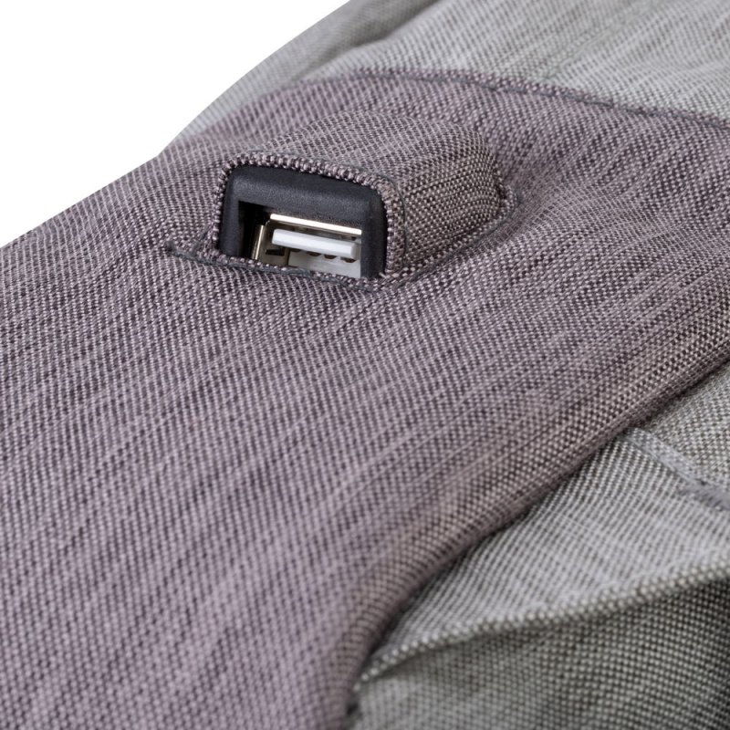 PRATER SAC A DOS POUR LAPTOP 15.6" GRIS MOKA