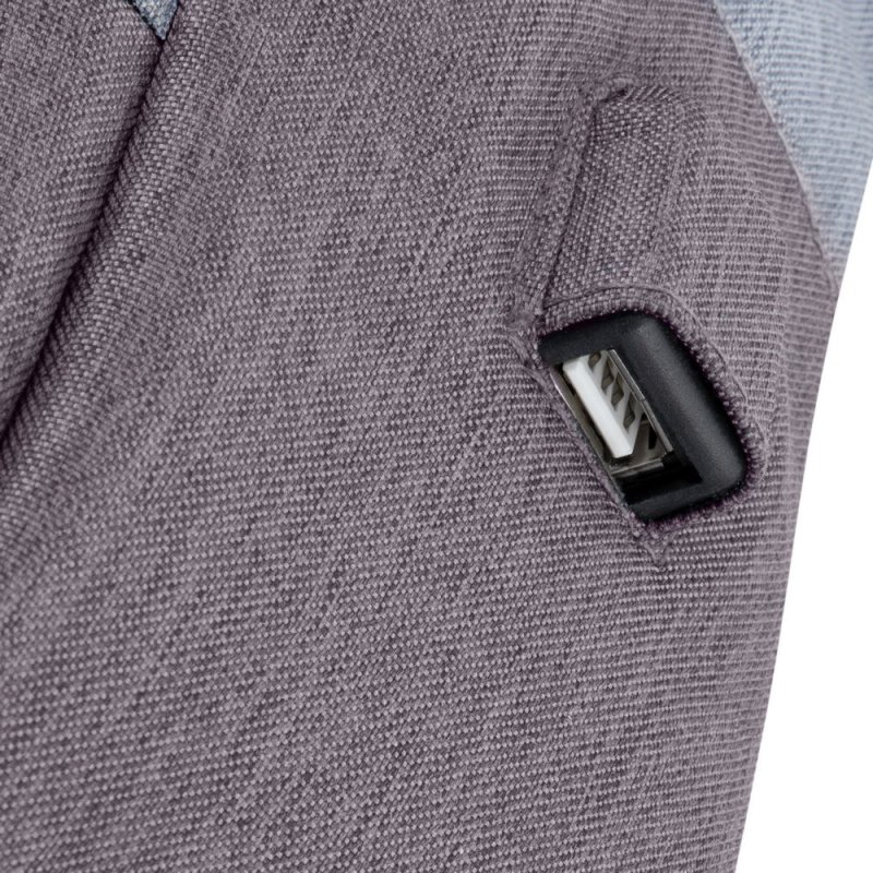 Rivacase 7562 39,6 cm (15.6") Sac à dos Gris, Moka