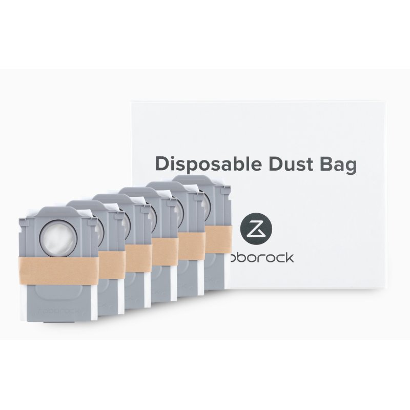 SAC A POUSSIERE BLANC 6PCS pour QREVO ET SAROS