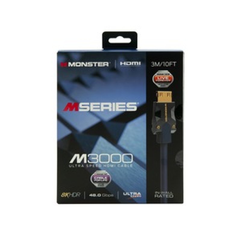 CABLE HDMI M3000 UHD 8K DOLBY VISION HDR 48GBPS 20M