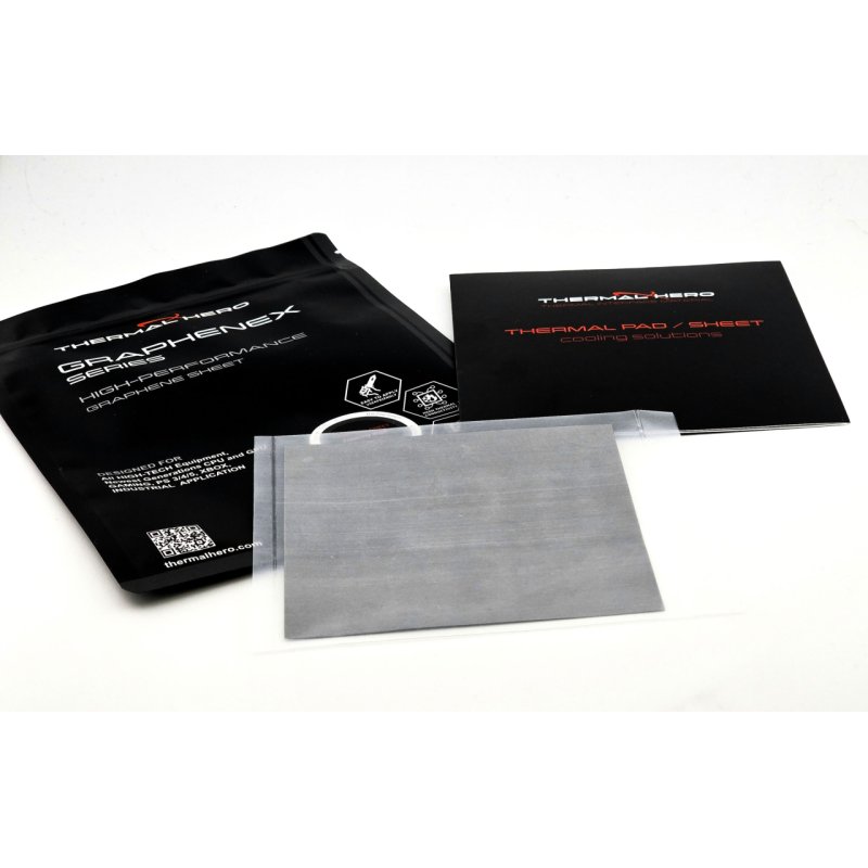 THERMAL HERO Graphene Sheet 100x100x0.025mm