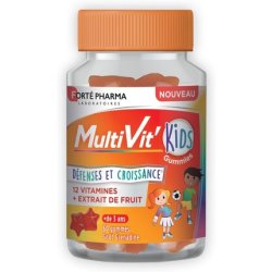 Fort Pharma Multivit'kids Gummies Multivitamins for Children