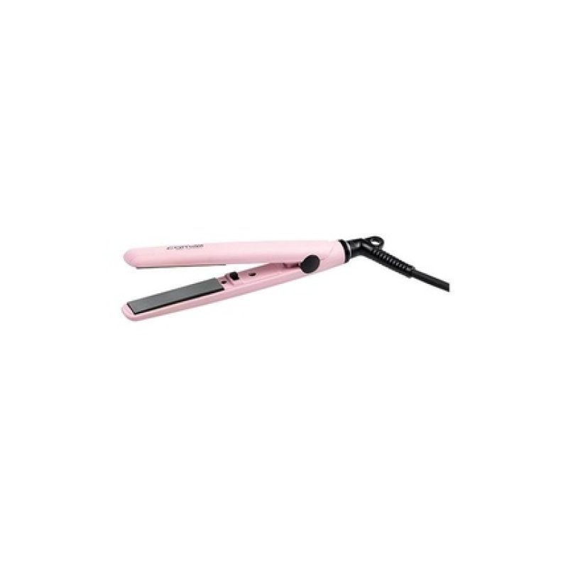 Comair Hair Straightener Straighten & Go Pink 200 Including Heat Protection Mat