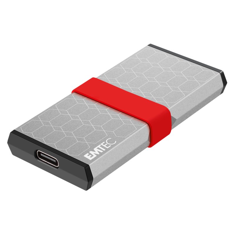Emtec X205 Mini 512 GB USB Type-C USB 3.2 Gen 2x2 Silver