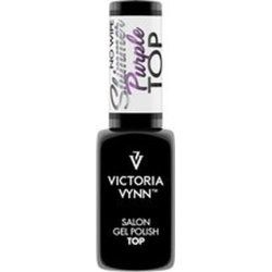 Victoria Vynn Top Coat Shimmer Purple Pink No Wipe 8 Ml - Glitter Gel Polish
