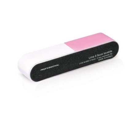 Xanitaliapro Nail File With 6 Zones Short Washable Grits 15022032060012003000
