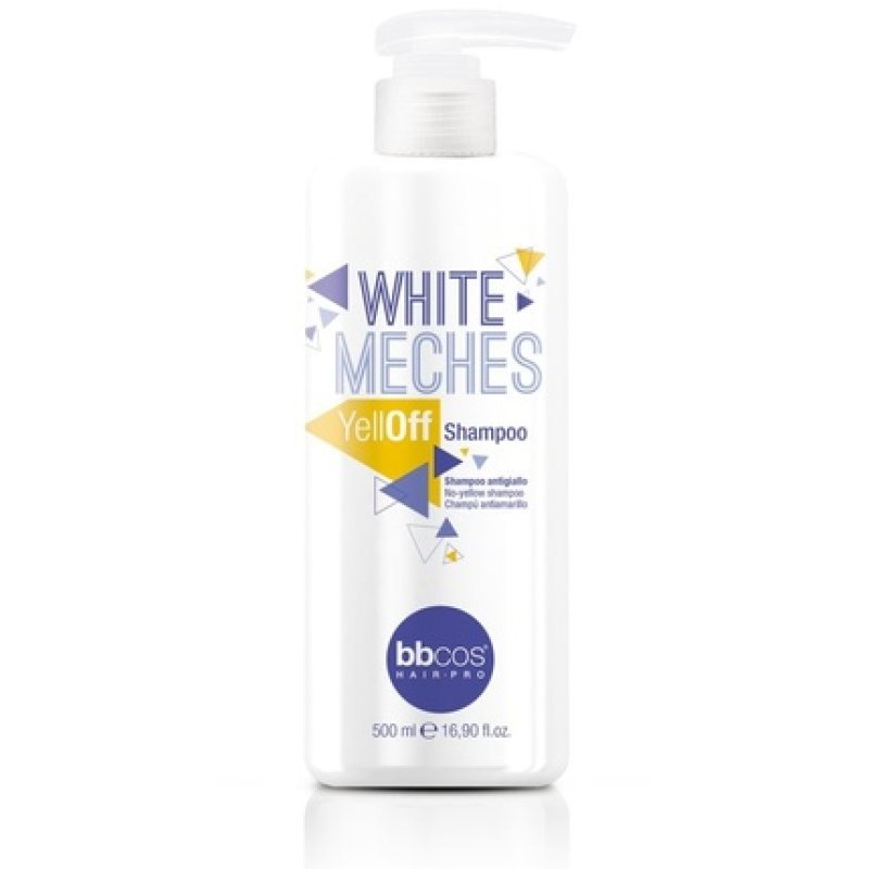 Bbcos White Meches Yelloff Shampoo 500ml Hair Care