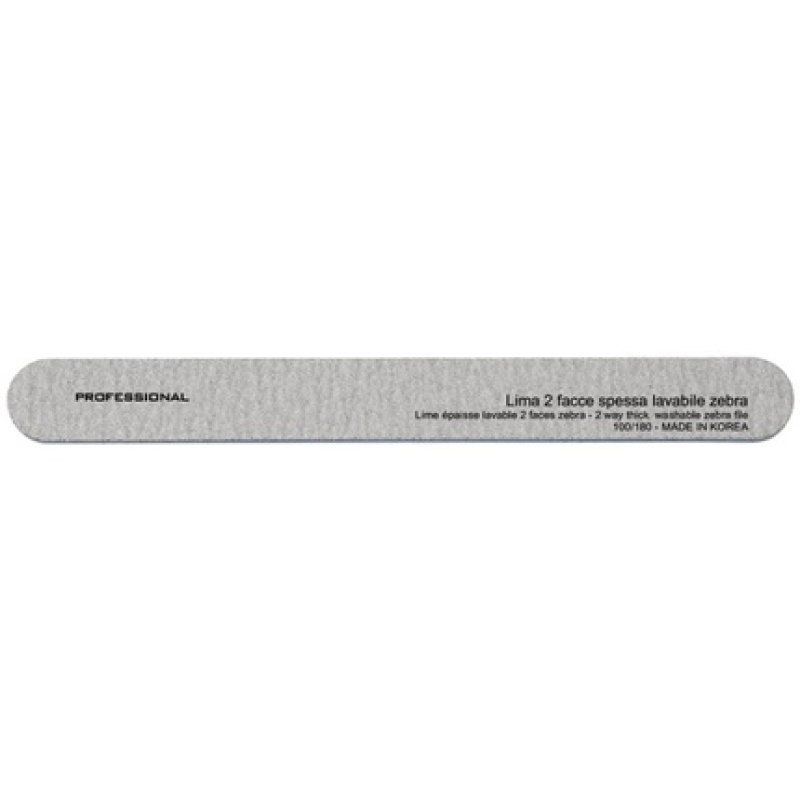 Xanitaliapro Nail File With Two Zones Thick Washable Zebra 100180