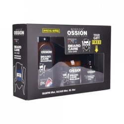 Morfose Ossion Beard Care 3 Piece Set Shampoo Serum Oil