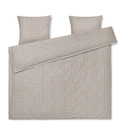 Juna - Bæk&Bølge Bed Linen 200x220 cm - Grey & Birch