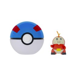 Pokémon - Clip N Go Fuecoco with Great Ball (PKW4156)