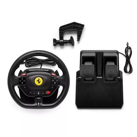 Thrustmaster T98-P FERRARI 296 GTB Black Steering wheel Pedals PC, PlayStation 4, PlayStation 5
