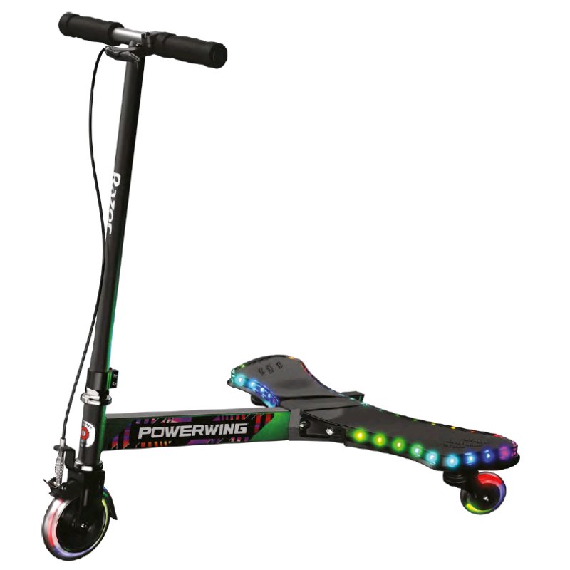 Razor PowerWing Kids Three wheel scooter Black, Blue