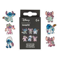 Disney by Loungefly Enamel Pins Blind Box Stitch and Angel Display (12)