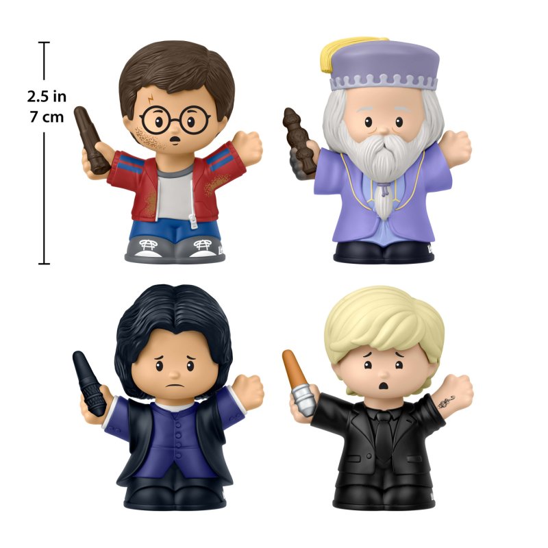 Harry Potter and the Half-Blood Prince Fisher-Price Little People Collector Mini Figures 4-Pack 7 cm