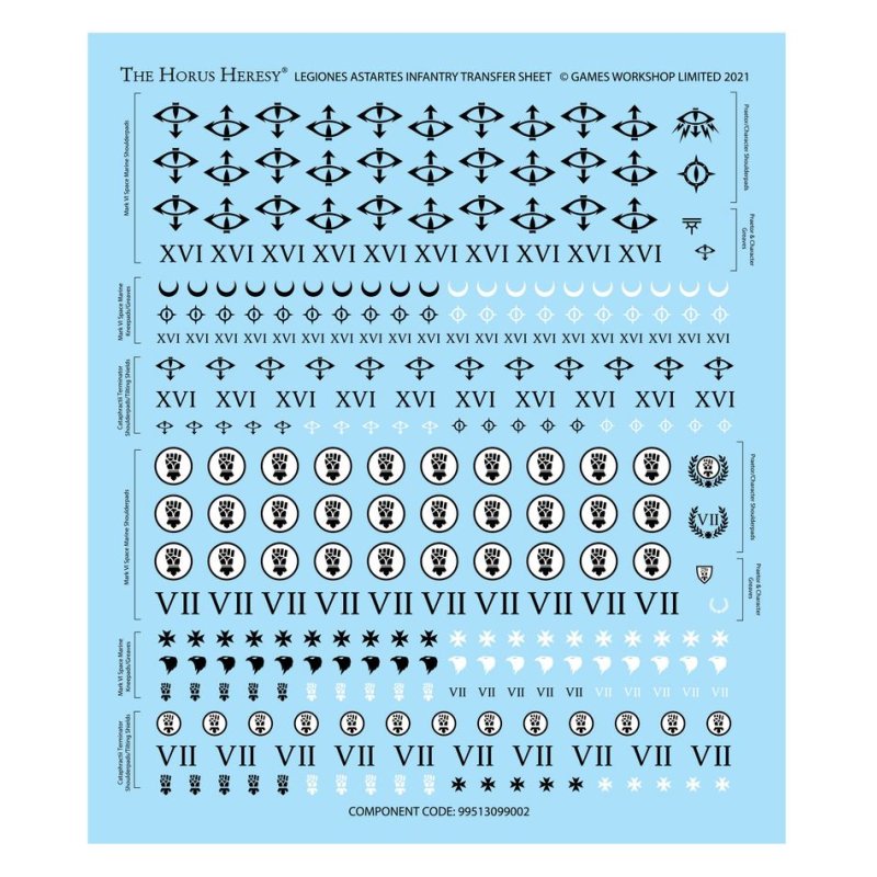 Warhammer 30k - Legiones Astartes : MK VI Assault Squad