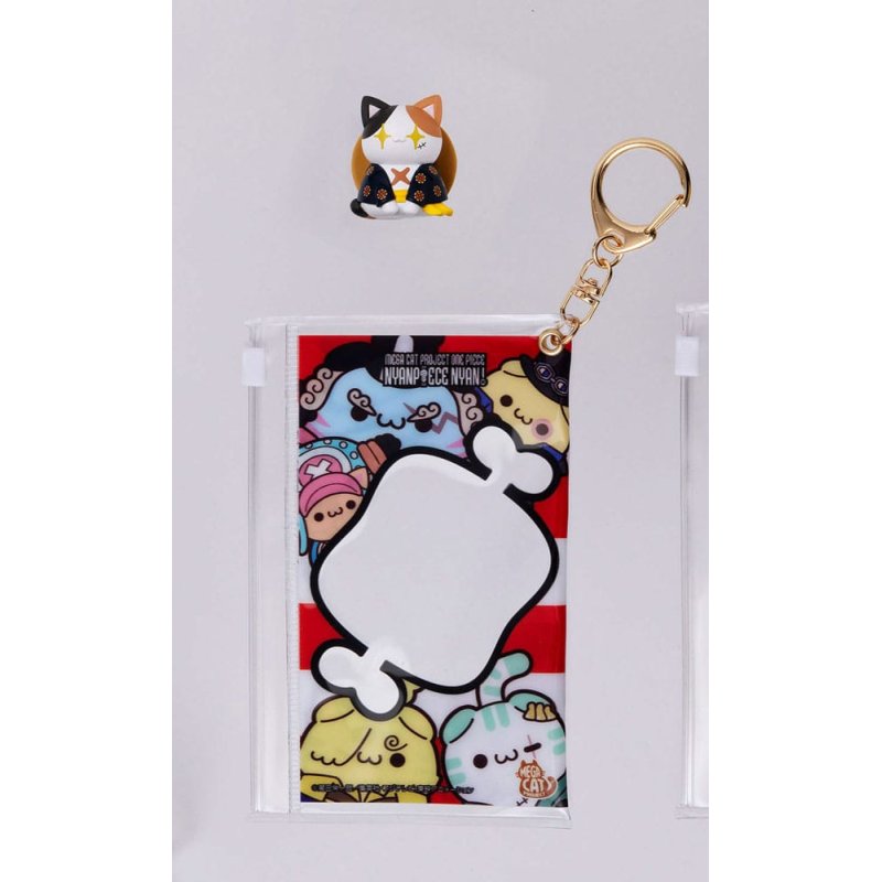 One Piece Mega Cat Project Nyan Piece Nyan! Trading Figure with pouch Luffy 2025 Limited Edition 7 cm