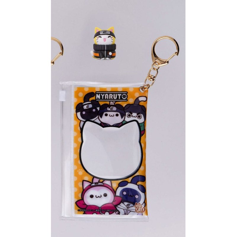 Naruto Shippuden Mega Cat Project Nyaruto Series Trading Figure with pouch Naruto 2025 Limited Edition 7 cm