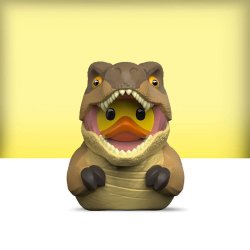 Numskull - Mini TUBBZ Canard de bain - Jurassic Park - T-Rex (Édition baignoire) - 8cm - CONFIDENTIAL