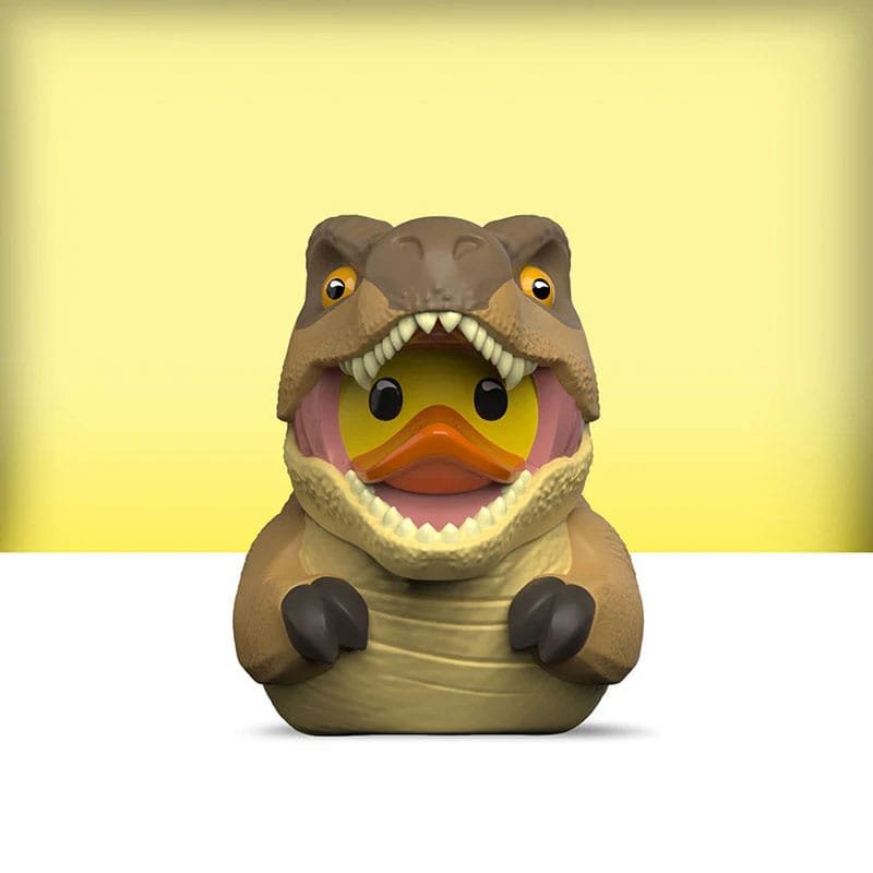 Numskull - Mini TUBBZ Canard de bain - Jurassic Park - T-Rex (Édition baignoire) - 8cm - CONFIDENTIAL