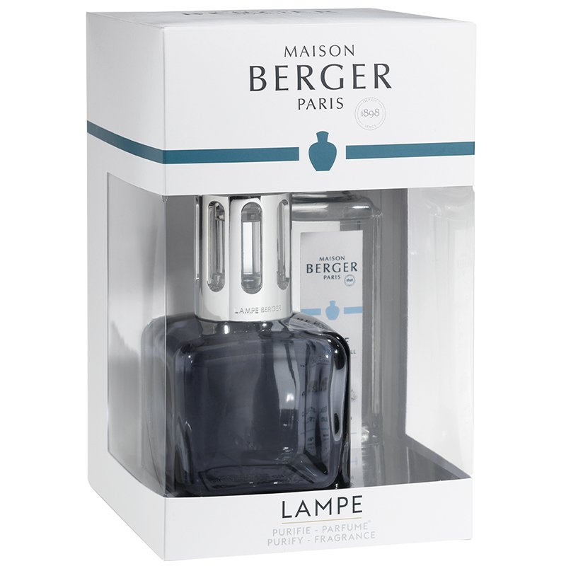 Lampe Berger Glacon Gris Gift Set Ice Cube Grey, Glass, 250 Ml
