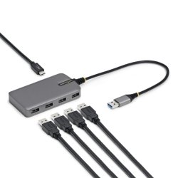 4-Port USB-A Hub 5Gbps Bus Powered