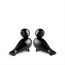Kay Bojesen - Lovebirds black 1 Pair (39240)