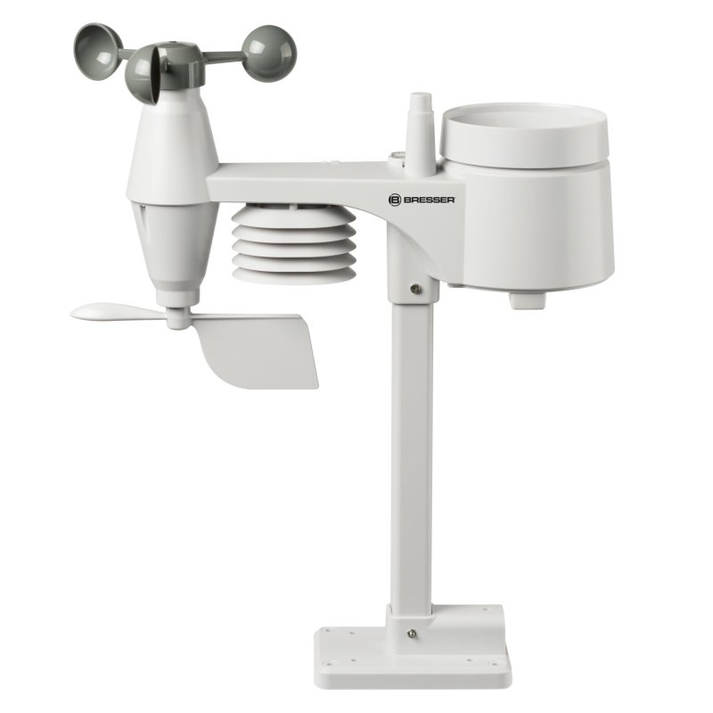 Bresser Optics 7002550CM3000 digital weather station Black, Grey Battery