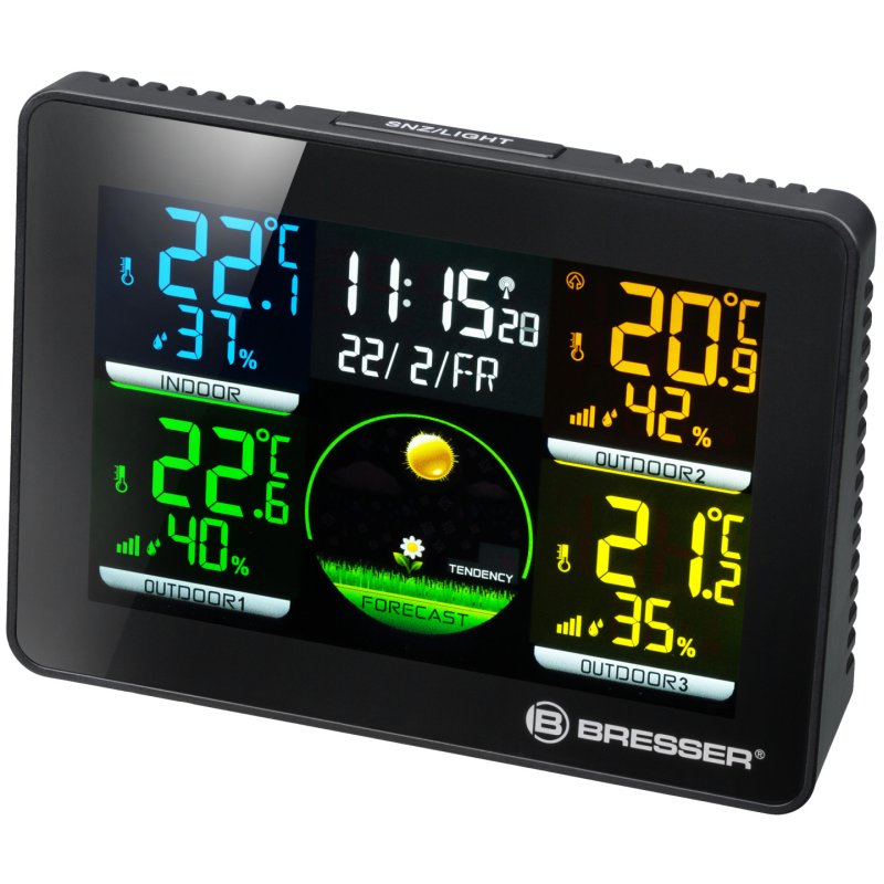 Bresser Thermo-/Hygrometer Quadro NLX