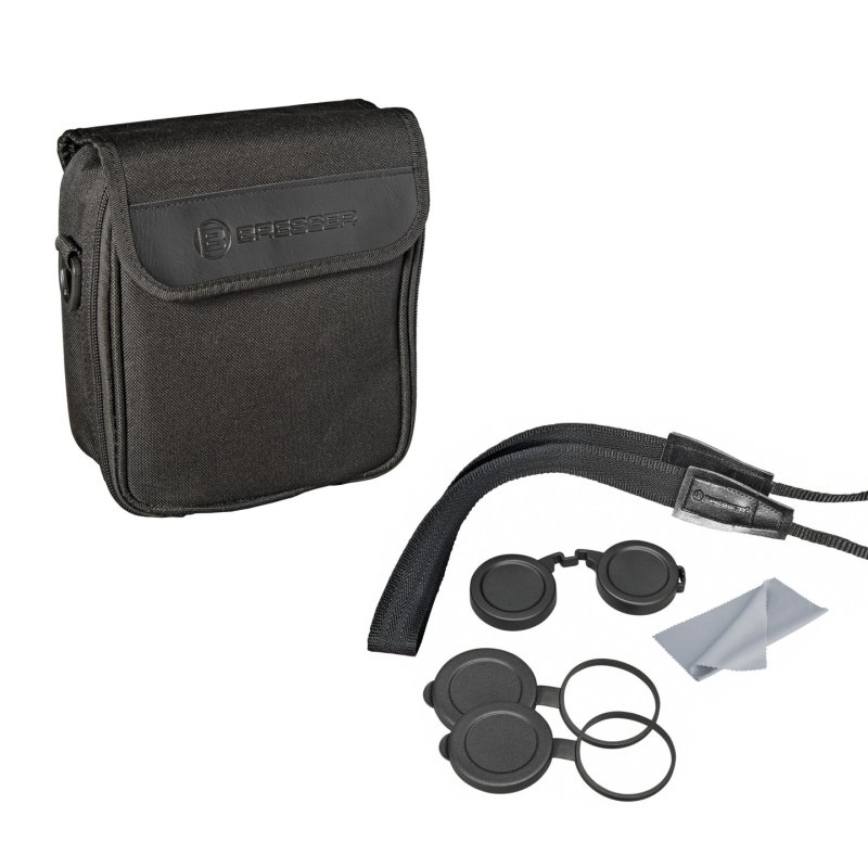 Bresser Optics CORVETTE 8X42 jumelle Triangulaire Noir