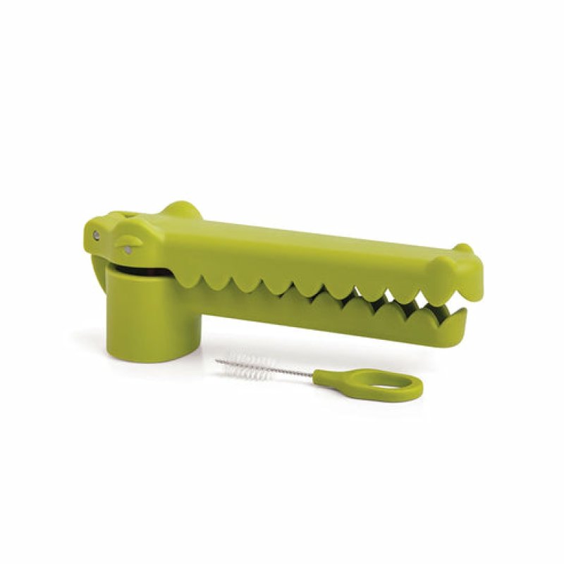 Ototo Design Garligator Plastic, Steel Handle garlic press