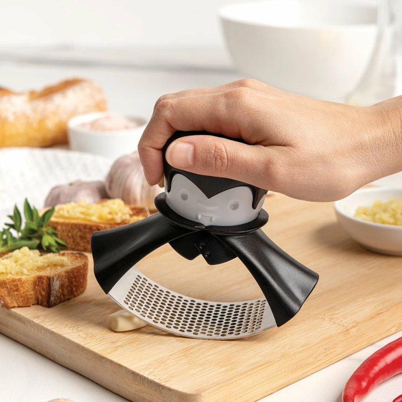Ototo Design Rockula Plastic, Stainless steel Table garlic press