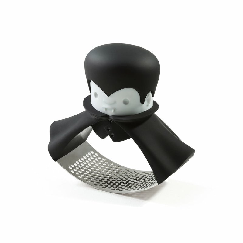 Ototo Design Rockula Plastique, Acier inoxydable Presse-ail de table