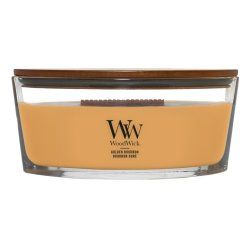 WoodWick Golden Bourbon bougie en cire Autres Transparent, Bois, Jaune 1 pièce(s)