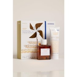 Korres Cashmere Kumquat Fragrance Set for Women with EDT 50ml and Body Milk